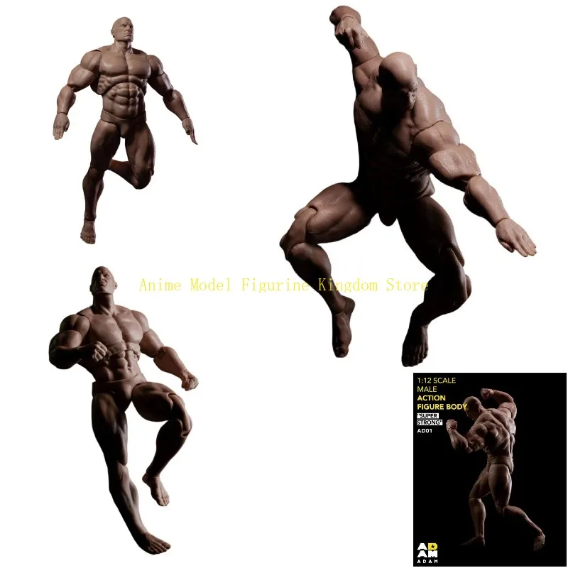 In Stock Muff Toys AD01 ADAM F001 1/12 Male Figure Body Strong Muscle Comic Hero Joint Body 18cm Soldier Action Figure Model Toy
In Stock Muff Toys AD01 ADAM F001 1/12 Male Figure Body Strong Muscle Comic Hero Joint Body 18cm Soldier Action Figure Model Toy