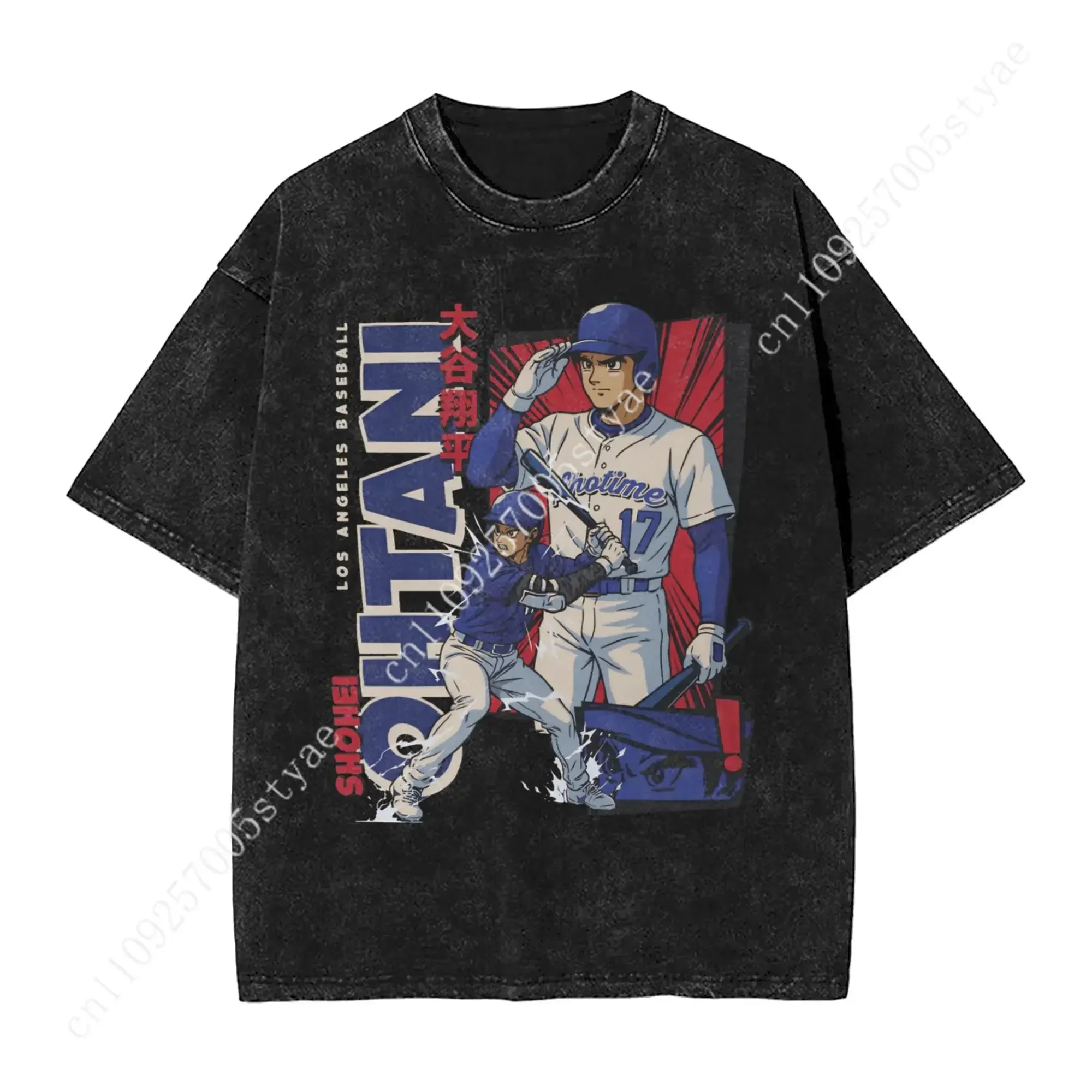 Ohtani Dodgers Anime Style Men's T Shirts Washed Funny Tee Shirt Short Sleeve O Neck T-Shirts 100% Cotton Plus Size Clothes
Ohtani Dodgers Anime Style Men's T Shirts Washed Funny Tee Shirt Short Sleeve O Neck T-Shirts 100% Cotton Plus Size Clothes