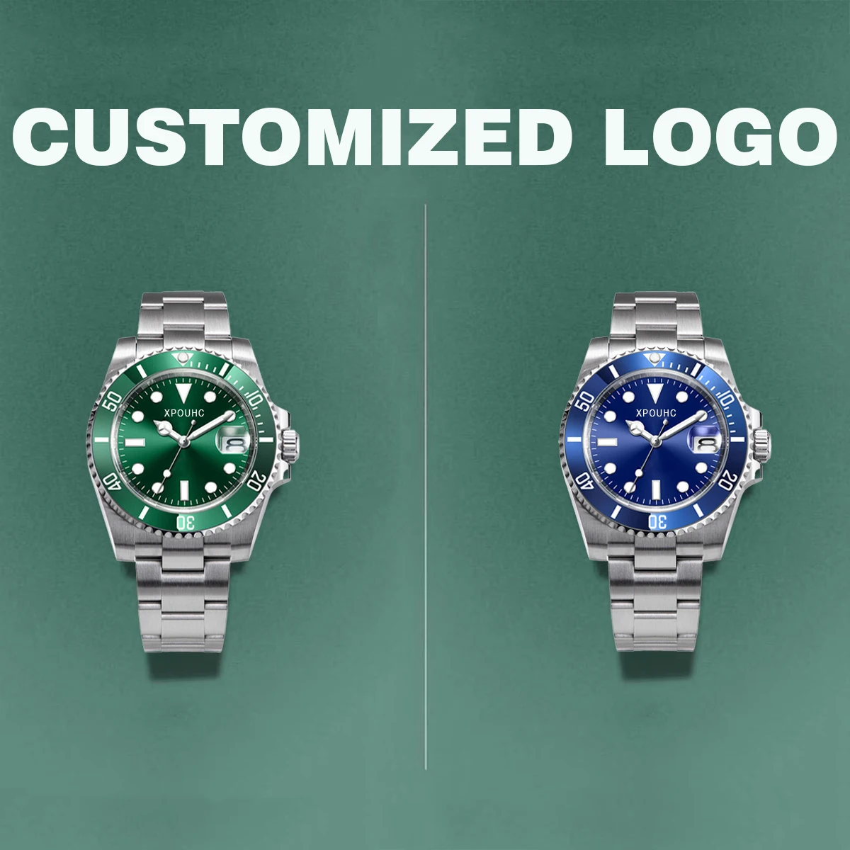 NH35 Custom Watch Stainless Steel Case Sapphire Mirror Oyster Bracelet Assembly NH35 Movement Support Customized Logo
NH35 Custom Watch Stainless Steel Case Sapphire Mirror Oyster Bracelet Assembly NH35 Movement Support Customized Logo