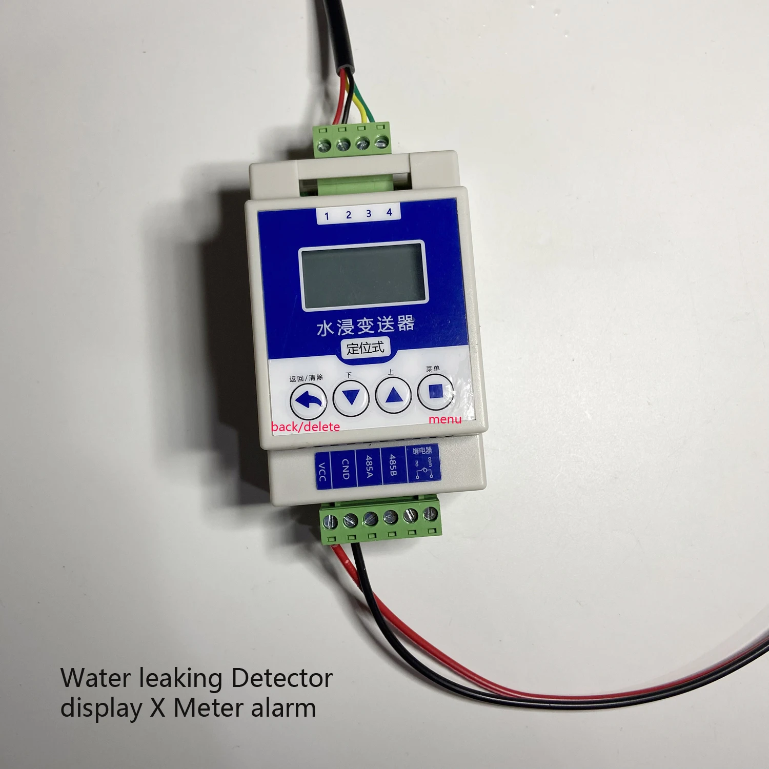 Water Leakage Alarm That Can Display Alarm Points RS485 and NC/NO Relay Signal Output Warehouse Room Water Leakage Alarm
Water Leakage Alarm That Can Display Alarm Points RS485 and NC/NO Relay Signal Output Warehouse Room Water Leakage Alarm
