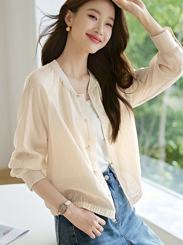 Женский кардиган Ele Pure Color Long Sve Sun Protection awl, повседневный, модный, дышащий, из мягкого шифона, с открытым передом
Женский кардиган Ele Pure Color Long Sve Sun Protection awl, повседневный, модный, дышащий, из мягкого шифона, с открытым передом