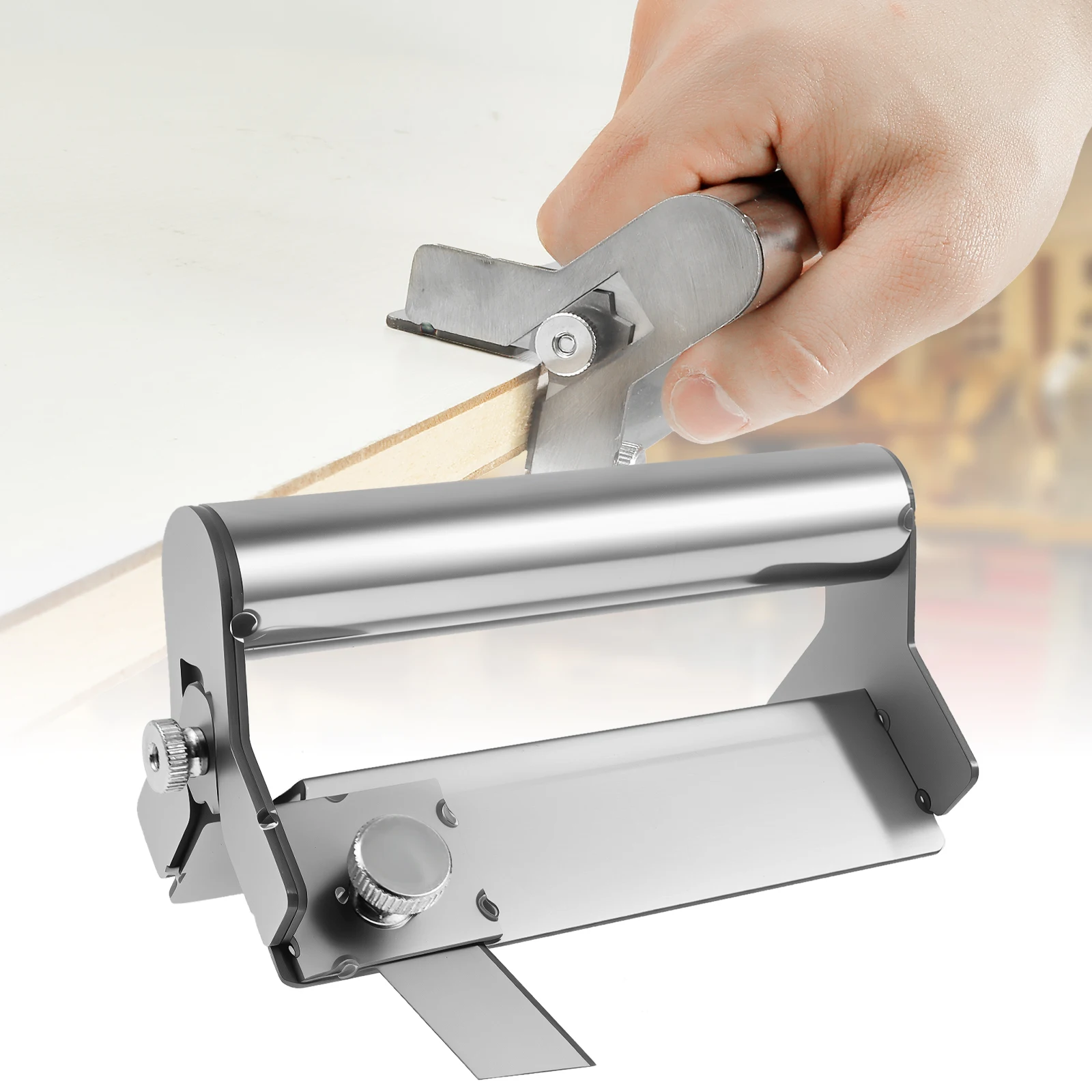 Manual Banding Trimmer with Handle Stainless Steel Edge Banding Trimmer Portable Wood Edge Cutter Practical Wood Veneer Cutter
Manual Banding Trimmer with Handle Stainless Steel Edge Banding Trimmer Portable Wood Edge Cutter Practical Wood Veneer Cutter