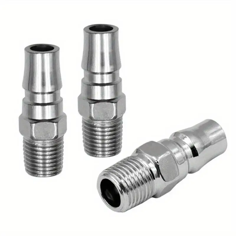 3pcs Pneumatic Fitting NITTO Coupling Connector 14inch BSP Male Thread Air Hose Pipe Coupler for Air Compressor
3pcs Pneumatic Fitting NITTO Coupling Connector 14inch BSP Male Thread Air Hose Pipe Coupler for Air Compressor