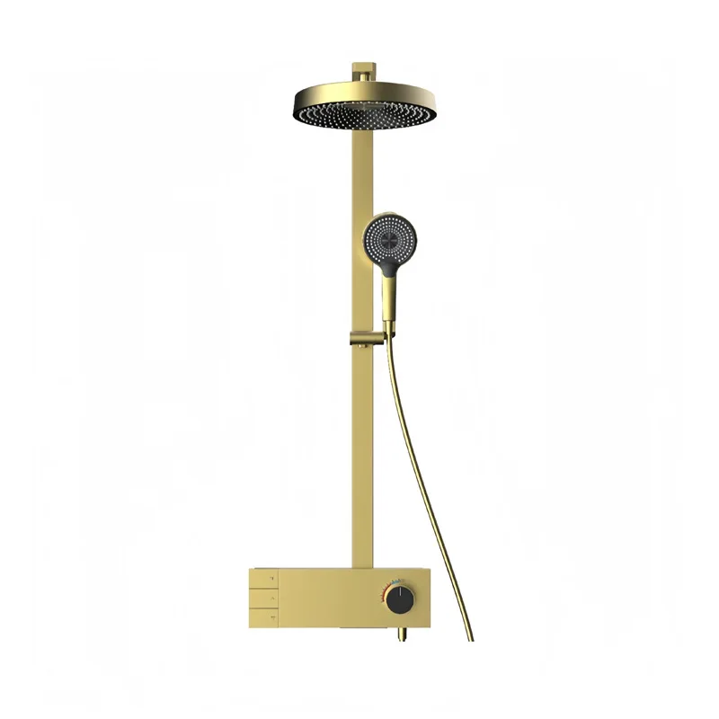 German gun gray pressurized shower set bathroom full copper hot and cold water lifting bath bath laskin shower
German gun gray pressurized shower set bathroom full copper hot and cold water lifting bath bath laskin shower