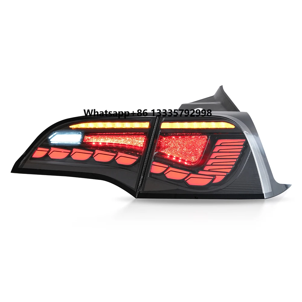 Auto LED Taillights Assembly Upgrade for Tesla Model 3 Model Y 2019-2023 Dragon Scale Style Rear Back Lamps 100W Accessories
Auto LED Taillights Assembly Upgrade for Tesla Model 3 Model Y 2019-2023 Dragon Scale Style Rear Back Lamps 100W Accessories