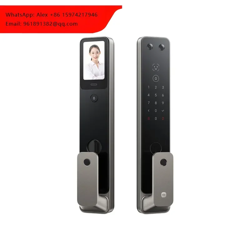 For Smart Door Lock G500 3D Face Recognition With Cat Eye Fingerprint Blue-tooth Password Unlock Work With Mi Home APP
For Smart Door Lock G500 3D Face Recognition With Cat Eye Fingerprint Blue-tooth Password Unlock Work With Mi Home APP
