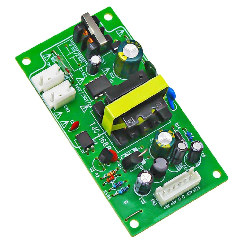 AC-DC 5V 12V Switching Power Supply Module AC-DC Convertor AC 220V to DC 5V 12V Power Supply Board with Filter for Replace
AC-DC 5V 12V Switching Power Supply Module AC-DC Convertor AC 220V to DC 5V 12V Power Supply Board with Filter for Replace