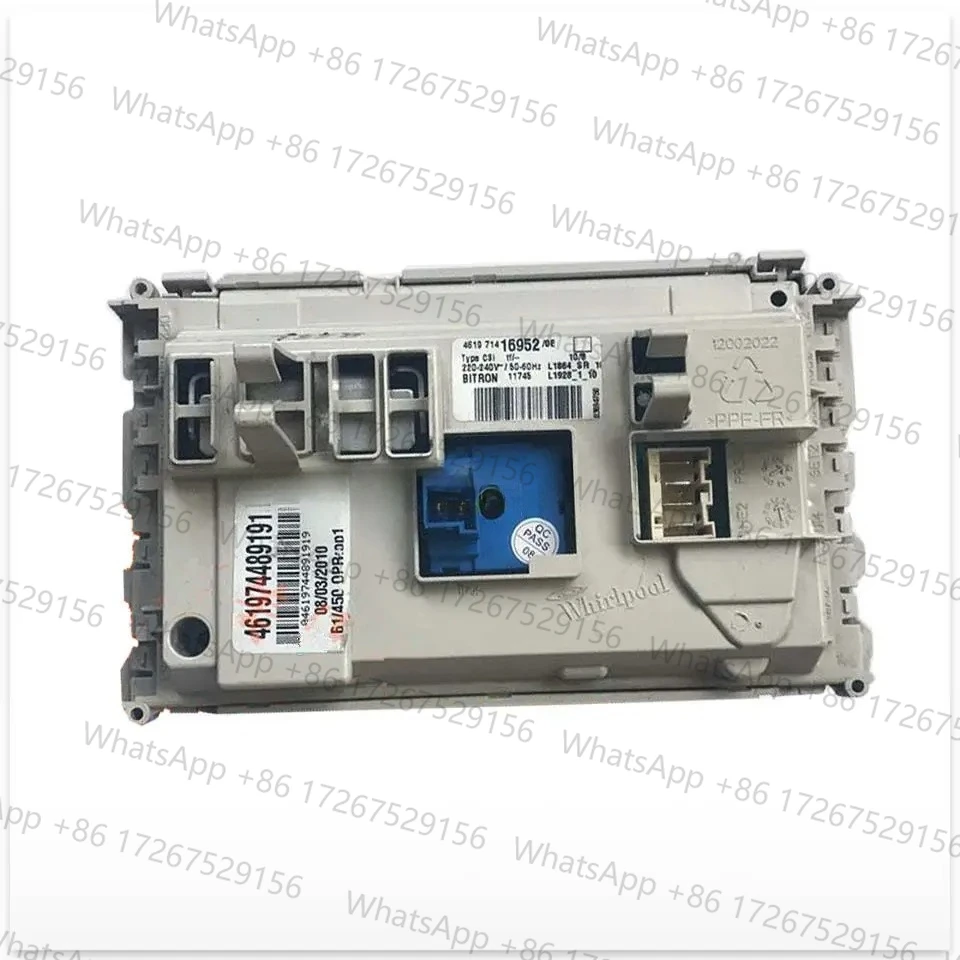 good working High-quality for washing machine Computer board AWOE 9558 461974489191 board
good working High-quality for washing machine Computer board AWOE 9558 461974489191 board