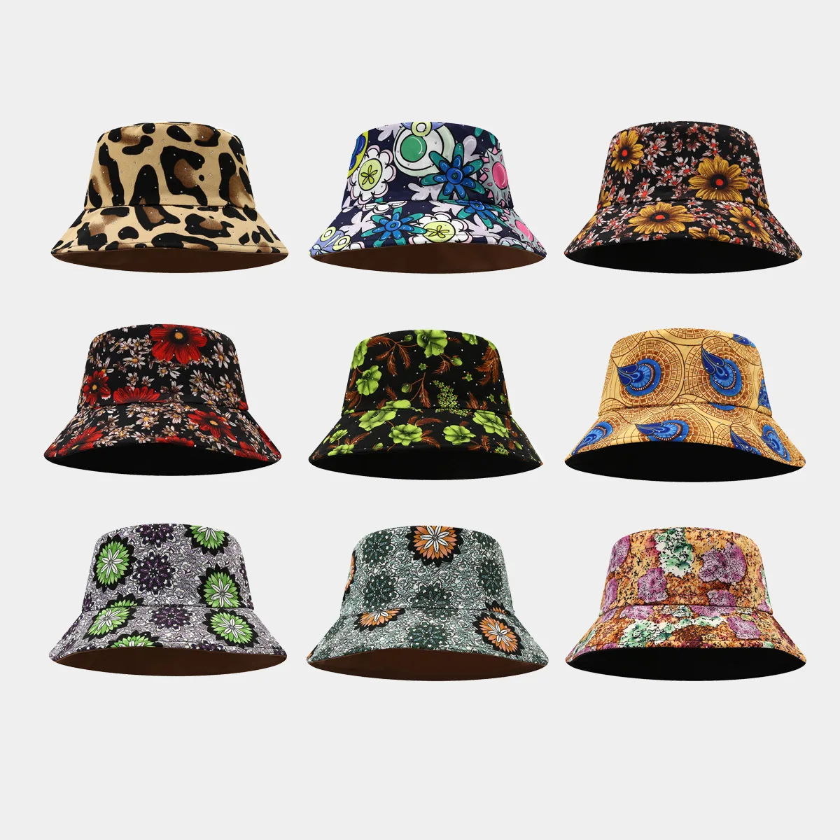 Bohemian Style Pattern Double-sided Fisherman Hat Vintage Rhinestone Printed Basin Cap Outdoor Vacation Sunscreen Bucket Hat
Bohemian Style Pattern Double-sided Fisherman Hat Vintage Rhinestone Printed Basin Cap Outdoor Vacation Sunscreen Bucket Hat