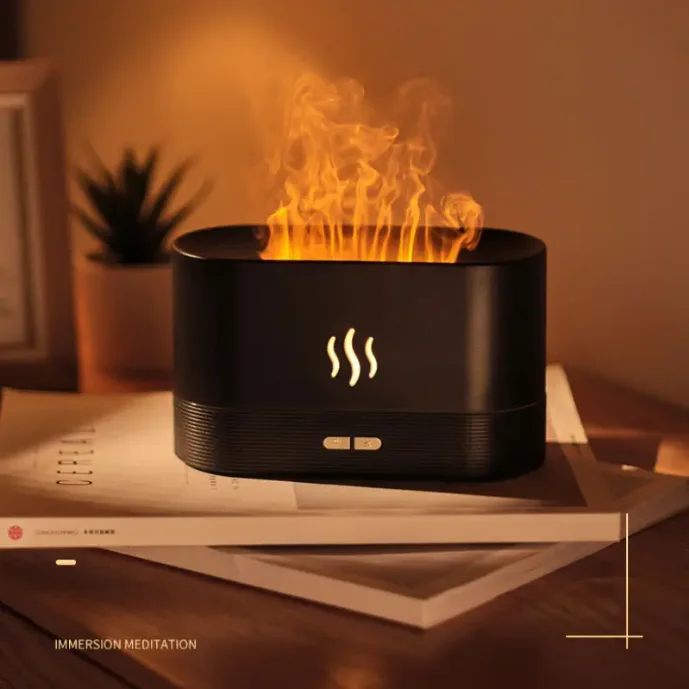 Simulated Flame Humidifier, Clear Flame Smoke Effect, Essential Oil Diffuser, Ambient Night Light for Home Office Decor & Gifts
Simulated Flame Humidifier, Clear Flame Smoke Effect, Essential Oil Diffuser, Ambient Night Light for Home Office Decor & Gifts