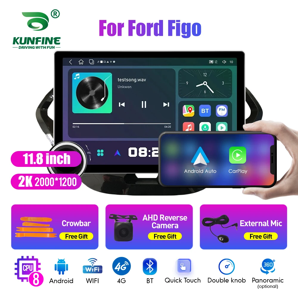 11.8 Inch 2K Double Knobs 2 Din Car Radio For Honda Figo Car Radio DVD Multimedia Video Player Android Auto Carplay
11.8 Inch 2K Double Knobs 2 Din Car Radio For Honda Figo Car Radio DVD Multimedia Video Player Android Auto Carplay