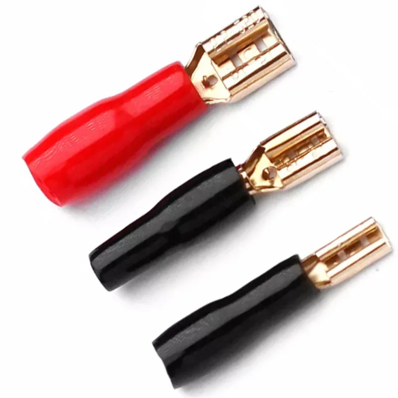 Car Audio Wire Horn 2.8P 4.8P 6.3P Connector Terminal Horn Plug Refitted Lossless Horn Pure Copper Gold-plated Wire
Car Audio Wire Horn 2.8P 4.8P 6.3P Connector Terminal Horn Plug Refitted Lossless Horn Pure Copper Gold-plated Wire