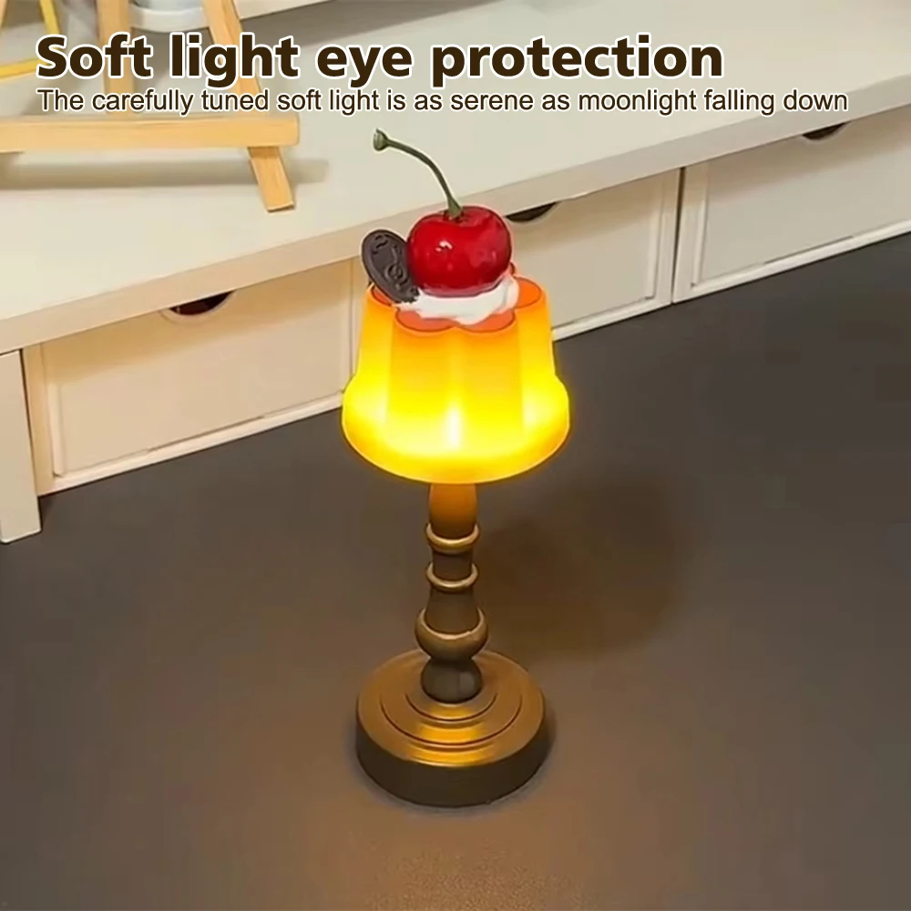 Battery Powered Pudding Light LED Desk Lamp Bedroom Atmosphere Light Sleeping Lamp Bedside Light Desktop Ornament Home Decor
Battery Powered Pudding Light LED Desk Lamp Bedroom Atmosphere Light Sleeping Lamp Bedside Light Desktop Ornament Home Decor