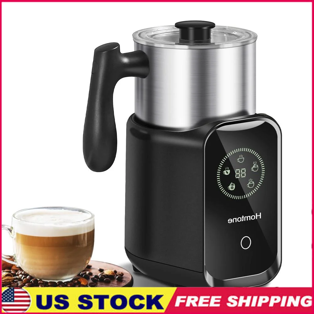 5-in-1 Electric Milk Frother and Steamer Induction Heating Automatic Frothing Machine Removable Stainless Steel Jug Touch Screen
5-in-1 Electric Milk Frother and Steamer Induction Heating Automatic Frothing Machine Removable Stainless Steel Jug Touch Screen