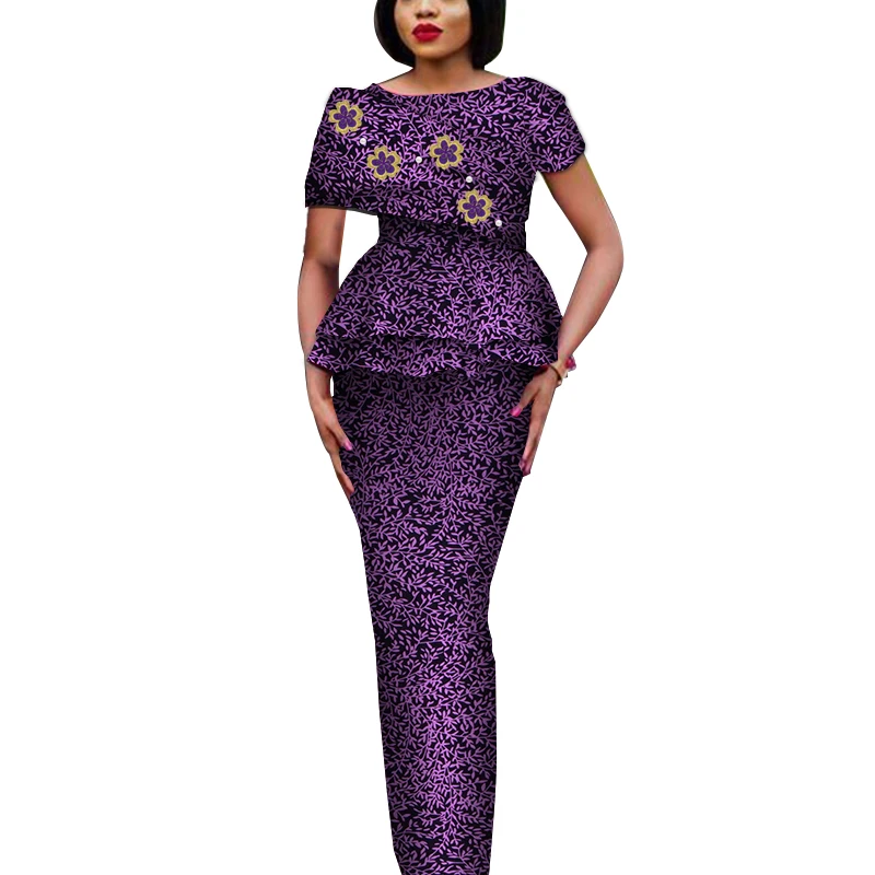 African Print Tops & Skirts Women Set African Clothes Elegant Women Blouse and Long Skirts 2 Piece Set Party Dress WY3788
African Print Tops & Skirts Women Set African Clothes Elegant Women Blouse and Long Skirts 2 Piece Set Party Dress WY3788
