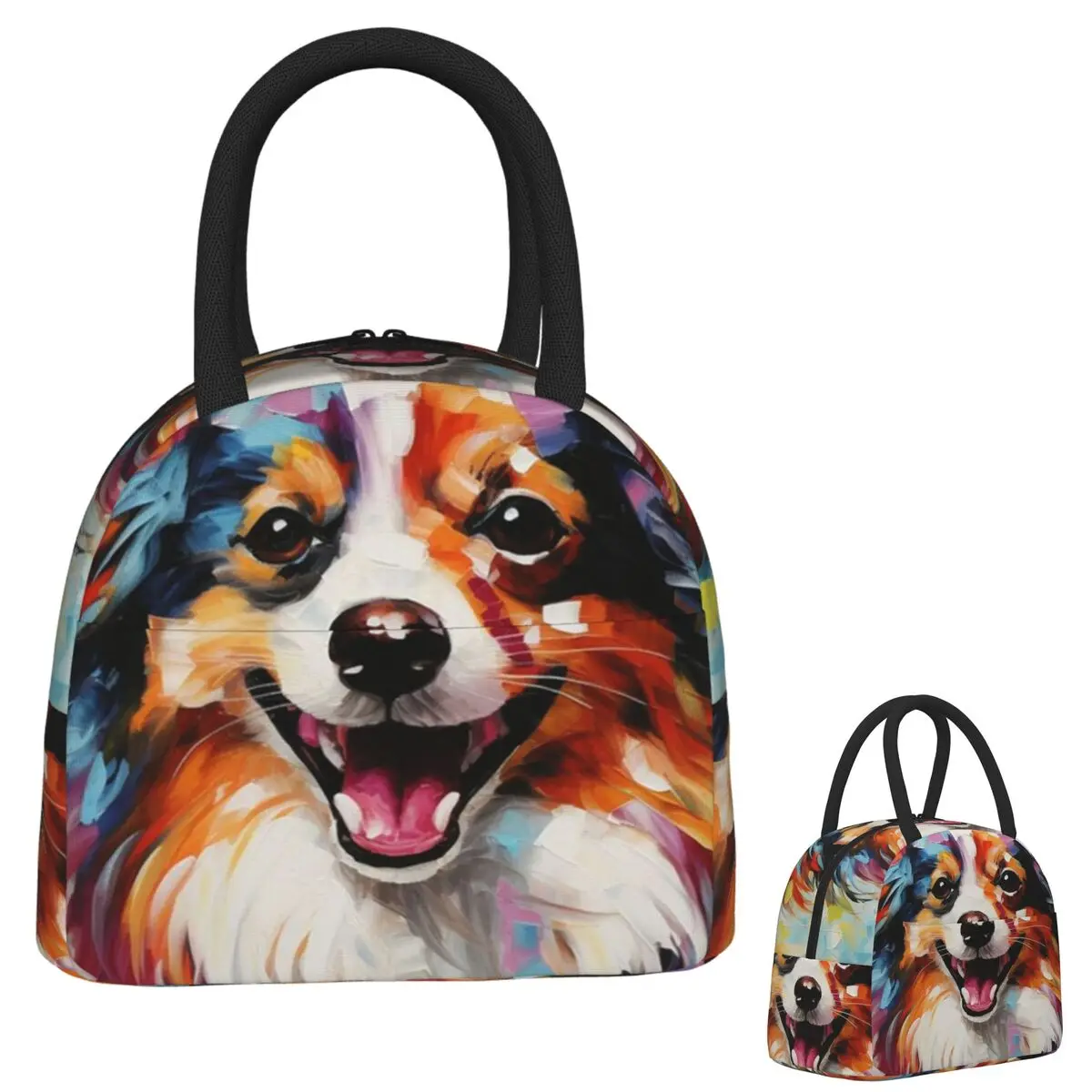 A Papillon Dog Masterpiece Insulated Lunch Bag for Women Children Portable Food Boxes Thermal Lunch Box Tote
A Papillon Dog Masterpiece Insulated Lunch Bag for Women Children Portable Food Boxes Thermal Lunch Box Tote