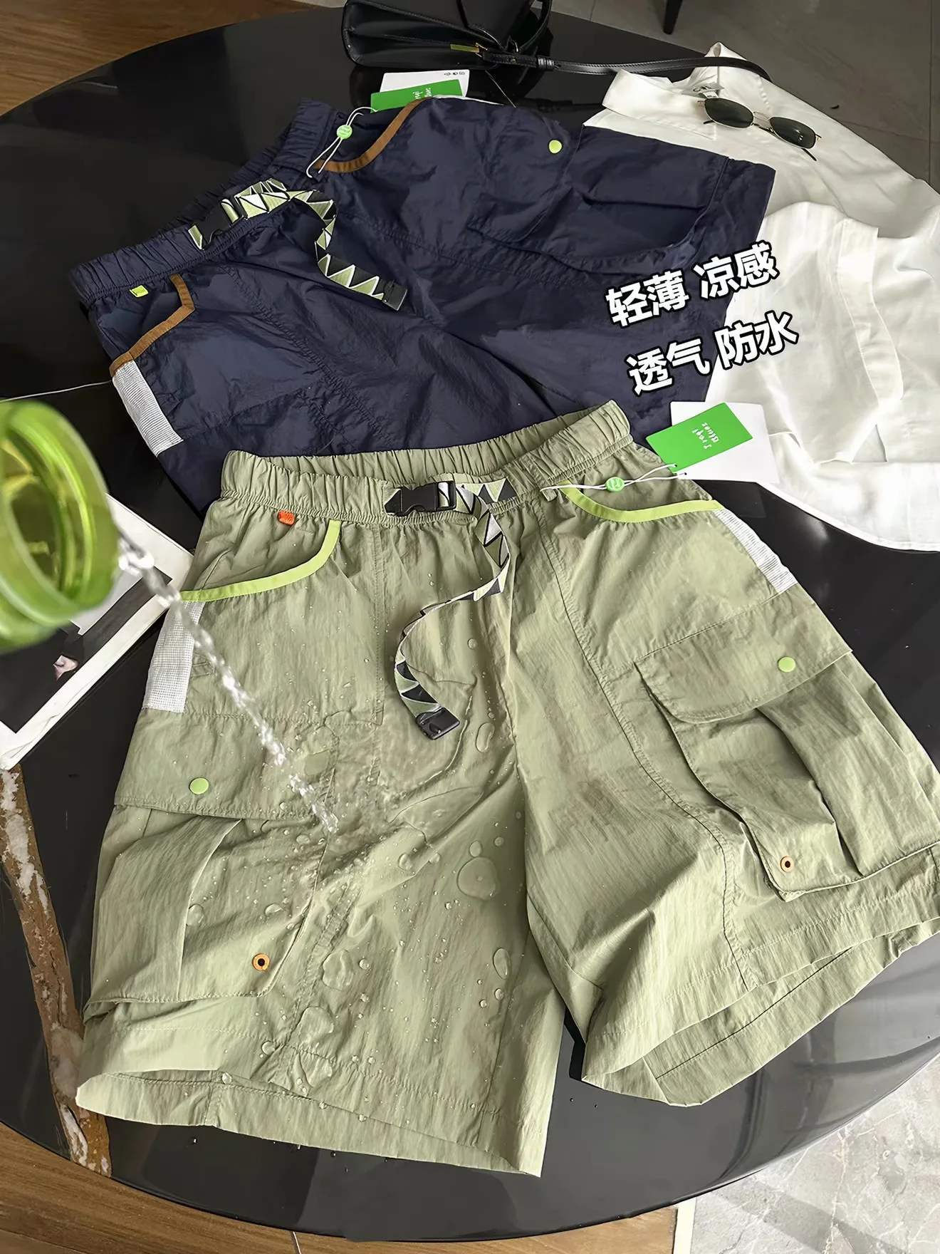 Unisex Outdoor Sporty Shorts Breathable Workwear Casual Pants Polyester Fiber Loose Fit mid Waist Pure Color Youth Style
Unisex Outdoor Sporty Shorts Breathable Workwear Casual Pants Polyester Fiber Loose Fit mid Waist Pure Color Youth Style