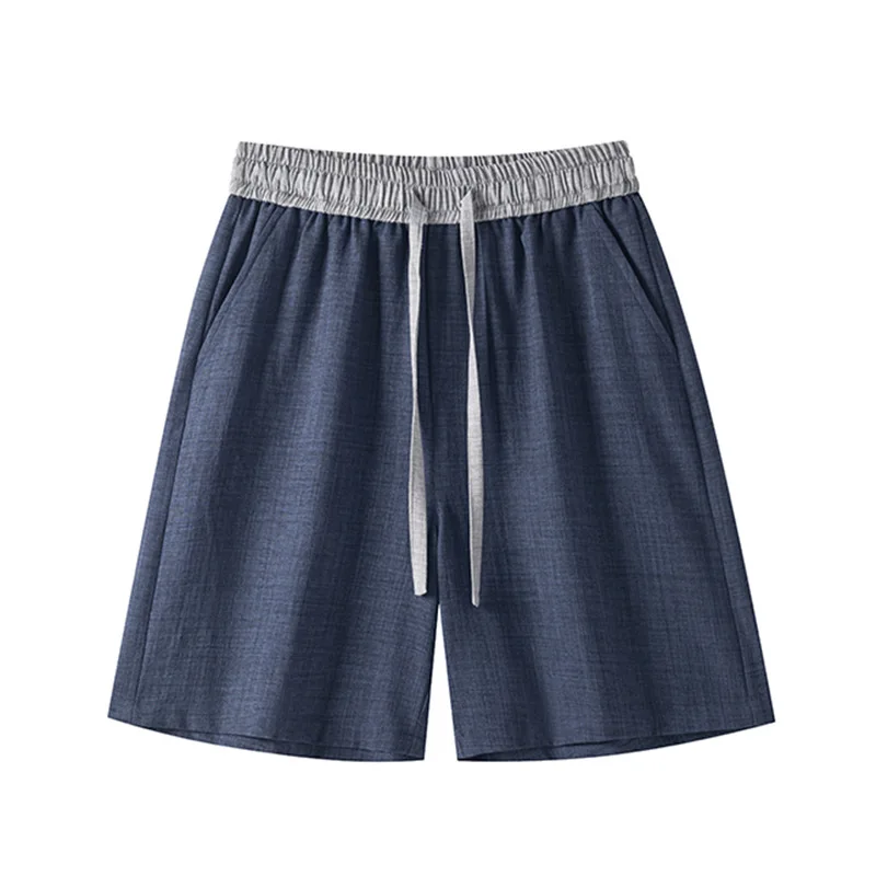 Summer Men's Breathable Shorts Contrast Color Patchwork Waist Pattern Wide Leg Shorts Casual Loose with Pocket 5 Points Pants
Summer Men's Breathable Shorts Contrast Color Patchwork Waist Pattern Wide Leg Shorts Casual Loose with Pocket 5 Points Pants
