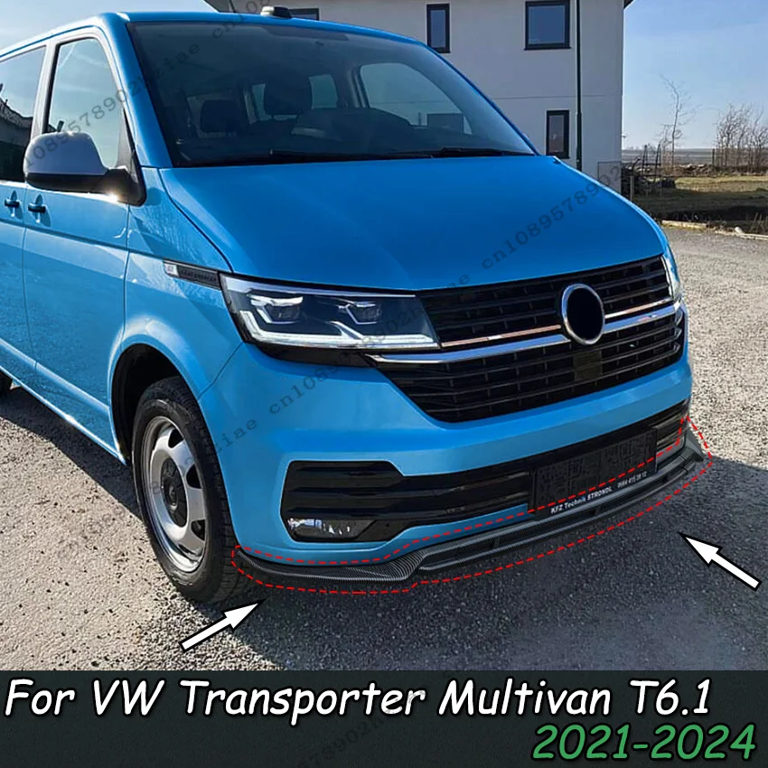 Car Front Bumper Lip Splitter Diffuser For VW Transporter Multivan T6.1 2020-2024 Front Lip Spoiler Modified Accessories Tuning
Car Front Bumper Lip Splitter Diffuser For VW Transporter Multivan T6.1 2020-2024 Front Lip Spoiler Modified Accessories Tuning
