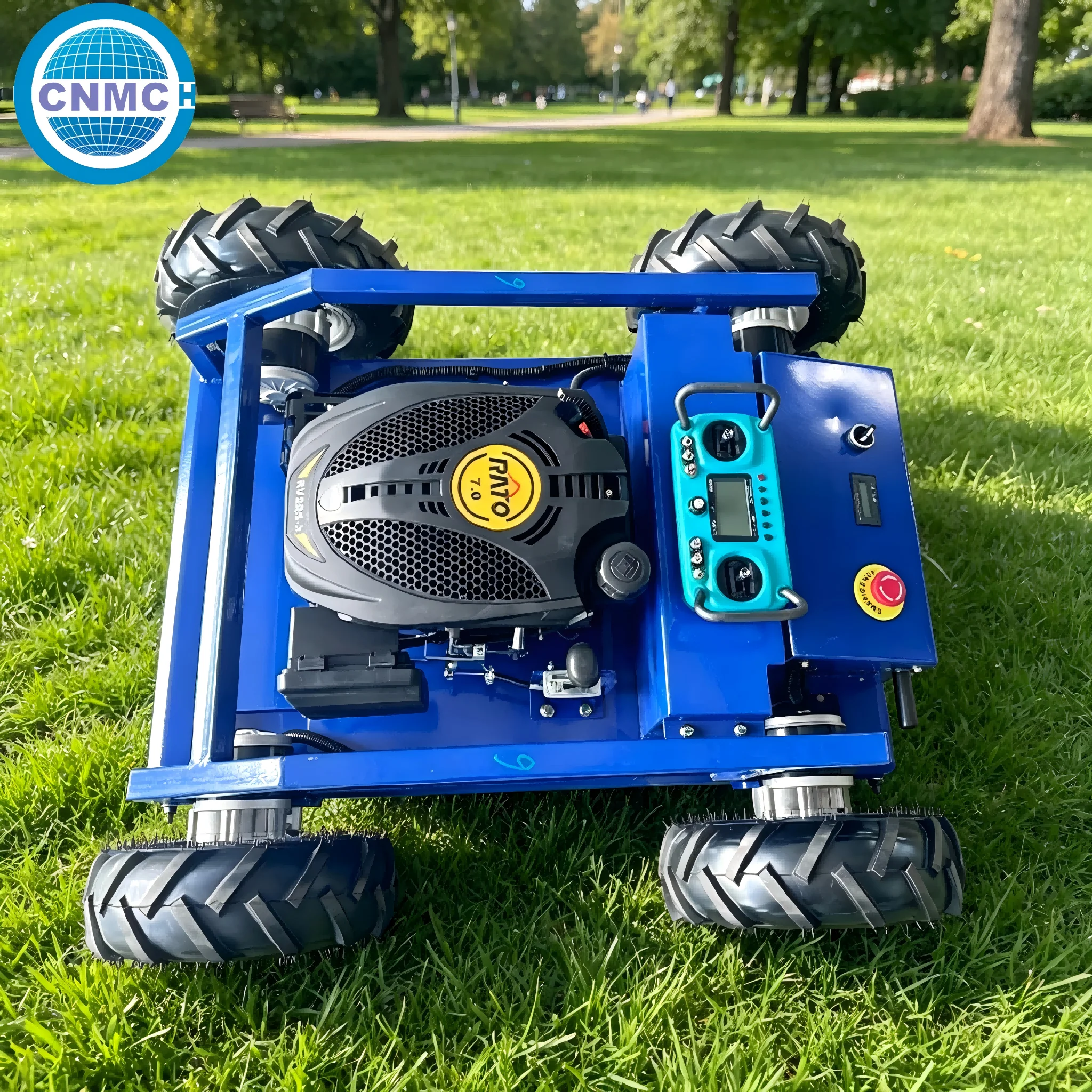 CNMC Lawnmowers Customized Robotic Lawn Mower Remote Control Safety Auto-Stop Blade Automatic Grass Mower CE EPA Certified
CNMC Lawnmowers Customized Robotic Lawn Mower Remote Control Safety Auto-Stop Blade Automatic Grass Mower CE EPA Certified