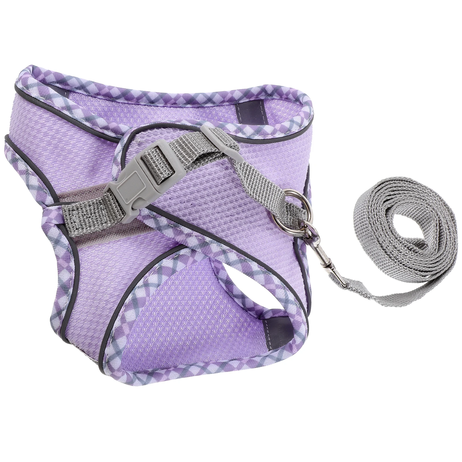 Small Dog Harness Chest Strap Traction Rope Set Walking Multifunction for Pet Purple
Small Dog Harness Chest Strap Traction Rope Set Walking Multifunction for Pet Purple
