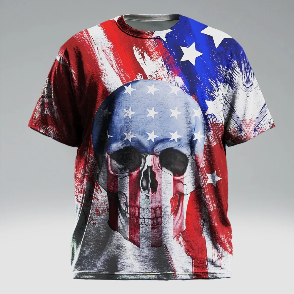 Мужская футболка с коротким рукавом больших размеров S-9xl: стиль с краями флага — элегантные потертые принты флага, устойчивые к морщинам,
Мужская футболка с коротким рукавом больших размеров S-9xl: стиль с краями флага — элегантные потертые принты флага, устойчивые к морщинам,