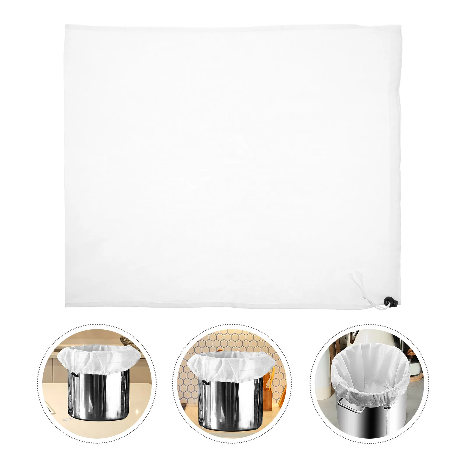 Extra Large Drawstring Reusable Fine Mesh Filter Bag for Brewing Fruit Juice Straining Cider Press Nut Milk Bag
Extra Large Drawstring Reusable Fine Mesh Filter Bag for Brewing Fruit Juice Straining Cider Press Nut Milk Bag