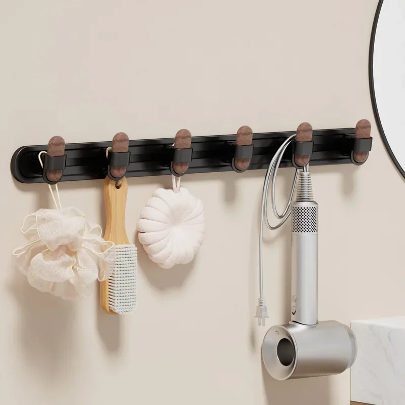 High-Quality Solid Walnut Wood Coat Hook for the Entryway Behind the Front Door Wall-Mounted Coat and Hat Rack
High-Quality Solid Walnut Wood Coat Hook for the Entryway Behind the Front Door Wall-Mounted Coat and Hat Rack
