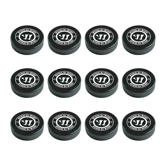 Warrior Bolsa de 12 Discos de Hockey sobre Hielo - 6 Oz - Discos de Goma Negra en una Bolsa de Bolsa Ideal para Ice Hockey Teams
Warrior Bolsa de 12 Discos de Hockey sobre Hielo - 6 Oz - Discos de Goma Negra en una Bolsa de Bolsa Ideal para Ice Hockey Teams