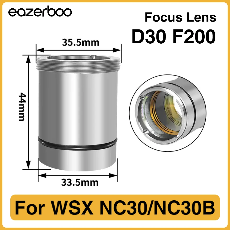 Оригинальная коллимационная линза WSX с фокусировкой KC13 KC15 NC30 с держателем D28 D30 F100 F125 F150 F200, детали режущей головки для волоконного лазера
Оригинальная коллимационная линза WSX с фокусировкой KC13 KC15 NC30 с держателем D28 D30 F100 F125 F150 F200, детали режущей головки для волоконного лазера