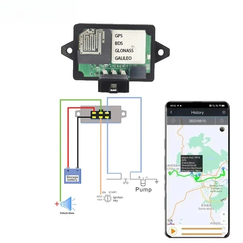 FOR 4G GPS Tracker Car Motorcycle Bike Engine Lock Cut Oil Tracking Towed Away Call SMS Horn Alarm Search Anti-Theft Device
FOR 4G GPS Tracker Car Motorcycle Bike Engine Lock Cut Oil Tracking Towed Away Call SMS Horn Alarm Search Anti-Theft Device