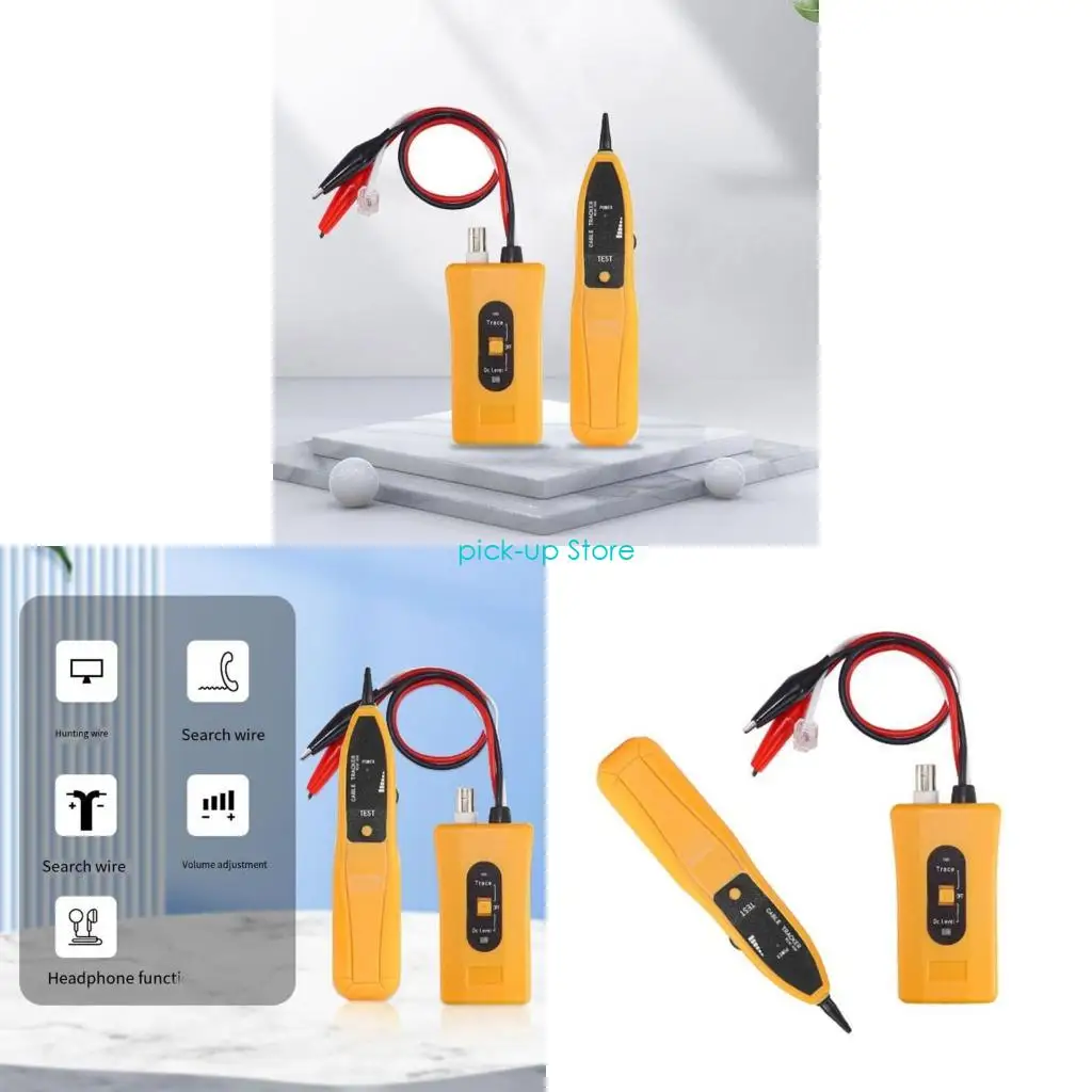Q5WA Coaxial (Coax) Cable Tester Networking Cable Tester for Data Coax Cable RJ45 CAT5 CAT6 BNC Continuity Cable Tester Checkers
Q5WA Coaxial (Coax) Cable Tester Networking Cable Tester for Data Coax Cable RJ45 CAT5 CAT6 BNC Continuity Cable Tester Checkers