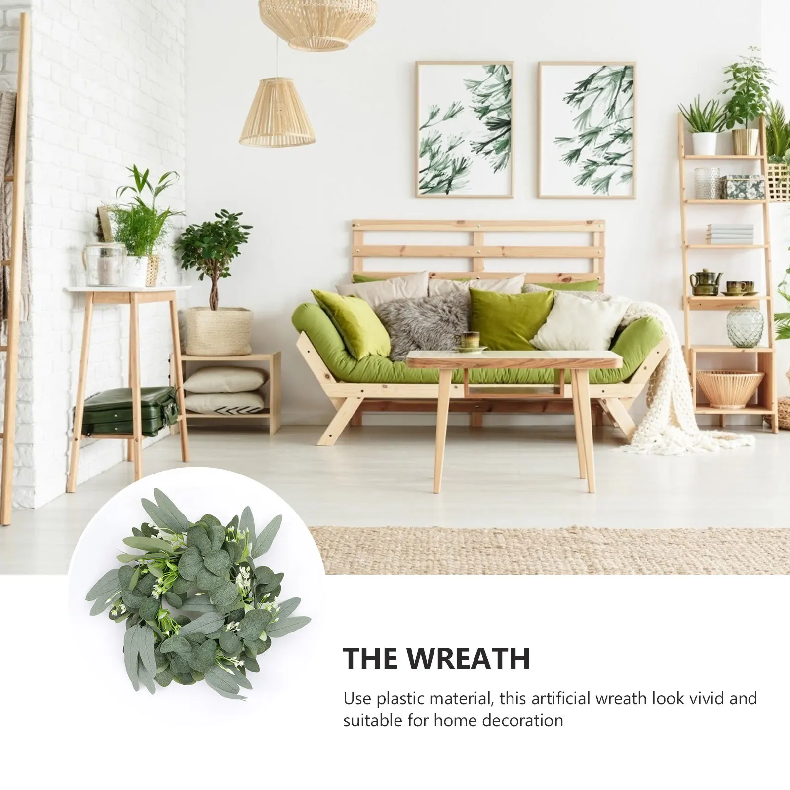 1Pcs Simulation Wreath Rabbit Ear Leaf Green Delicate Decor Home Wall Door Hanging Garland Party Decoration Simulation Wreath
1Pcs Simulation Wreath Rabbit Ear Leaf Green Delicate Decor Home Wall Door Hanging Garland Party Decoration Simulation Wreath