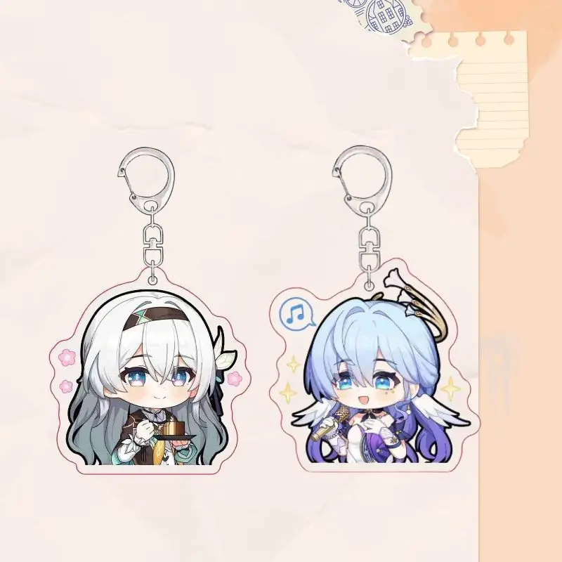 5CM Anime Honkai: Star Rail Robin Firefly Cosplay Cute Student Acrylic Keychain Backpack Pendant Keyring Xmas Birthday Gift
5CM Anime Honkai: Star Rail Robin Firefly Cosplay Cute Student Acrylic Keychain Backpack Pendant Keyring Xmas Birthday Gift