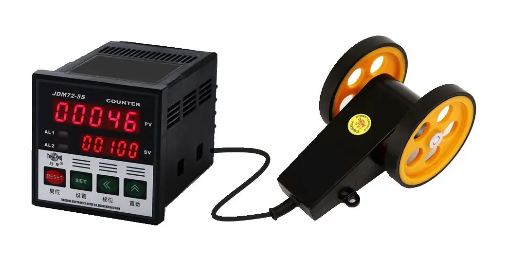 Electronic Digital Meter Counter JDM72-5S Roller Type High Precision Cloth Inspecting Machine Code Table Reversible
Electronic Digital Meter Counter JDM72-5S Roller Type High Precision Cloth Inspecting Machine Code Table Reversible