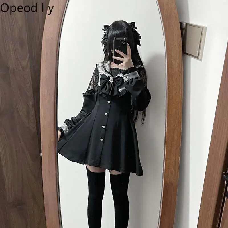 Japanese Mine Series Sailor Collar Long Waist Dress Top Shorts Mass Production Clothing Large Size Sweet Cool Girl Women's Suit
Japanese Mine Series Sailor Collar Long Waist Dress Top Shorts Mass Production Clothing Large Size Sweet Cool Girl Women's Suit