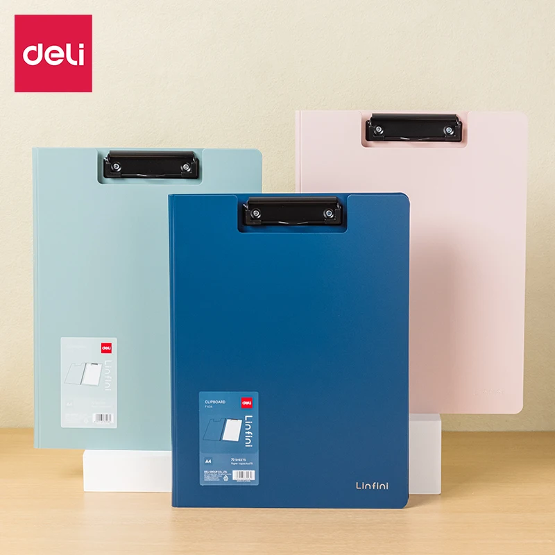 Доска-зажим Deli A4 с закругленными углами — 3 варианта цвета. Гладкие края предотвращают царапины, идеально подходят для офиса и школы.
Доска-зажим Deli A4 с закругленными углами — 3 варианта цвета. Гладкие края предотвращают царапины, идеально подходят для офиса и школы.