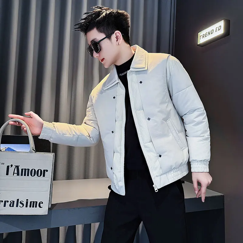 Мужская хлопковая куртка малого размера (S, XS) для зимы: теплая, молодежная, городская, модная, с длинными рукавами, на молнии
Мужская хлопковая куртка малого размера (S, XS) для зимы: теплая, молодежная, городская, модная, с длинными рукавами, на молнии