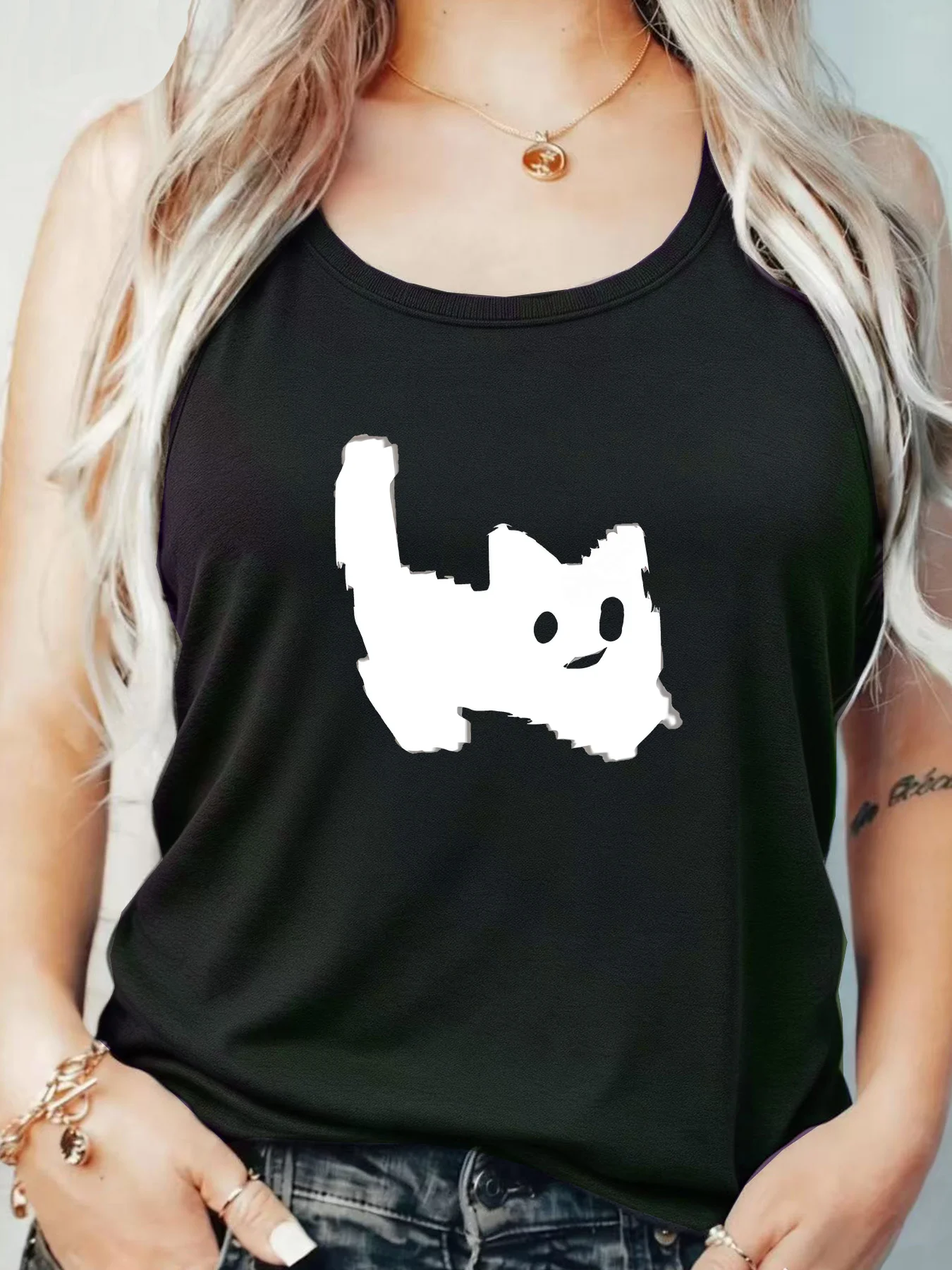 Loose Fit Printed Pocket T-Shirt for Women with Ribbed Collar round Neck 1-8XL plus Size Comfortable Casual Vest
Loose Fit Printed Pocket T-Shirt for Women with Ribbed Collar round Neck 1-8XL plus Size Comfortable Casual Vest