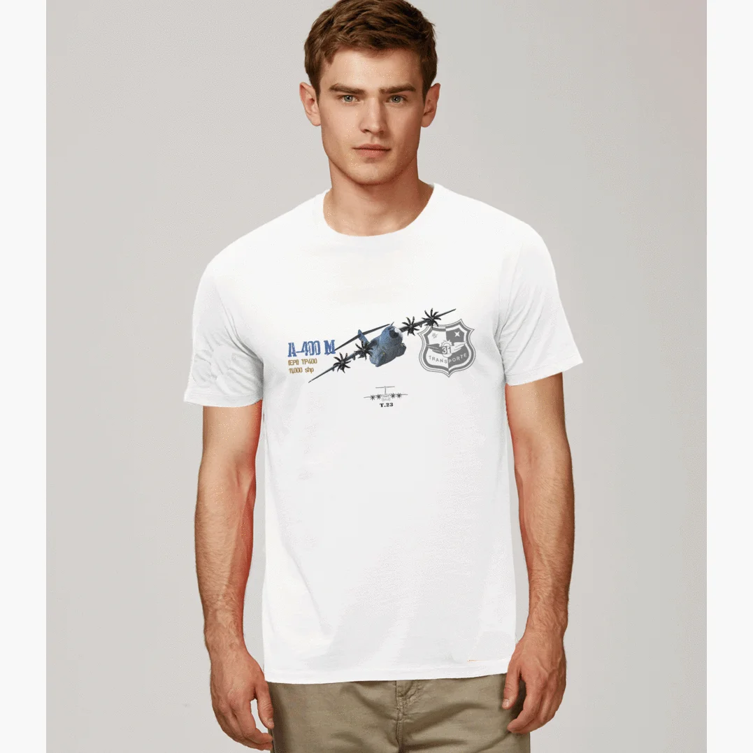 Spanish Air Force 31th Wing A-400M Transport Aircraft T-Shirt. Summer Cotton Short Sleeve O-Neck Mens T Shirt New S-3XL
Spanish Air Force 31th Wing A-400M Transport Aircraft T-Shirt. Summer Cotton Short Sleeve O-Neck Mens T Shirt New S-3XL