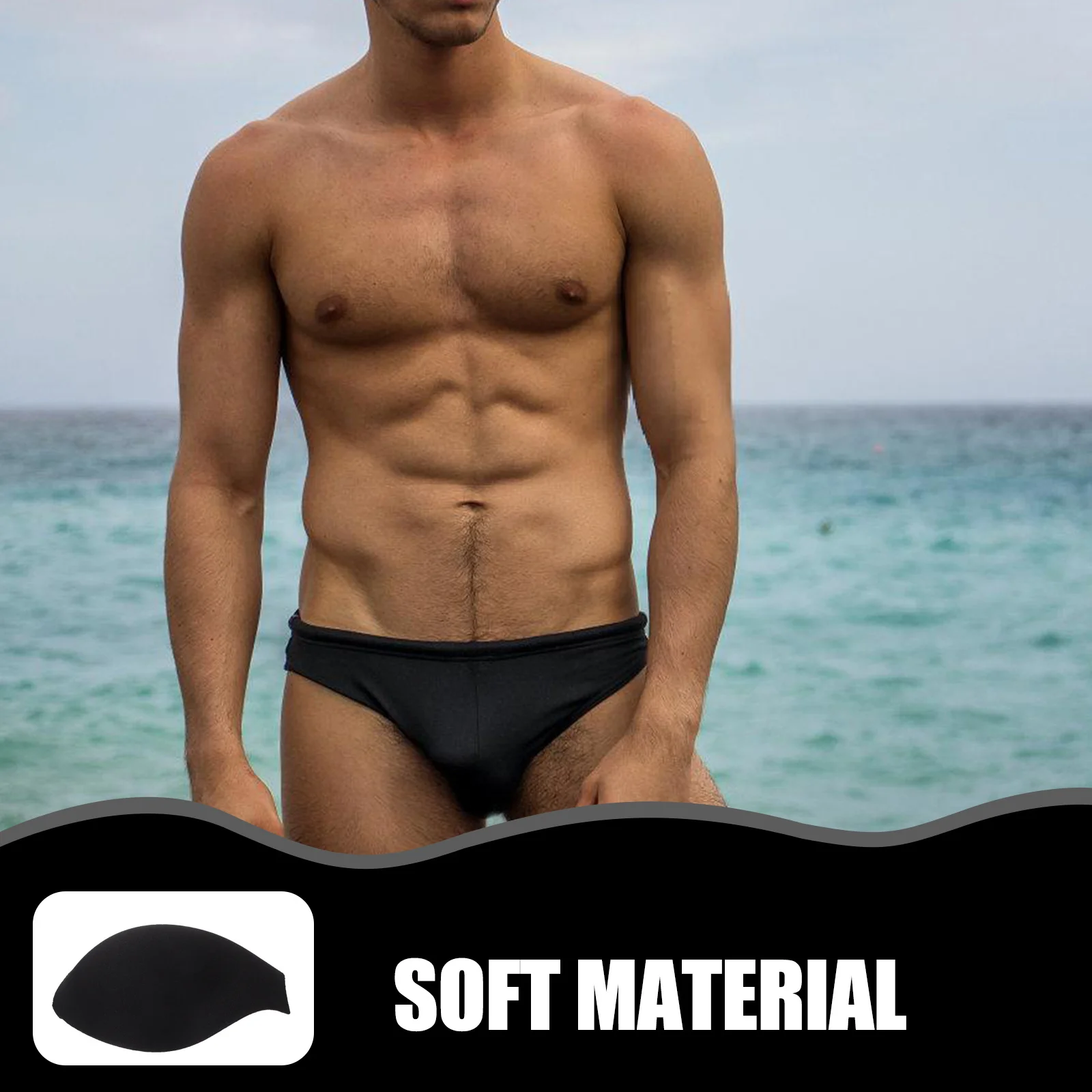 4Pcs Men Underpants Bulge Enhancing Pads Skin Friendly Comfortable Lightweight Breathable Swim Running Protection
4Pcs Men Underpants Bulge Enhancing Pads Skin Friendly Comfortable Lightweight Breathable Swim Running Protection