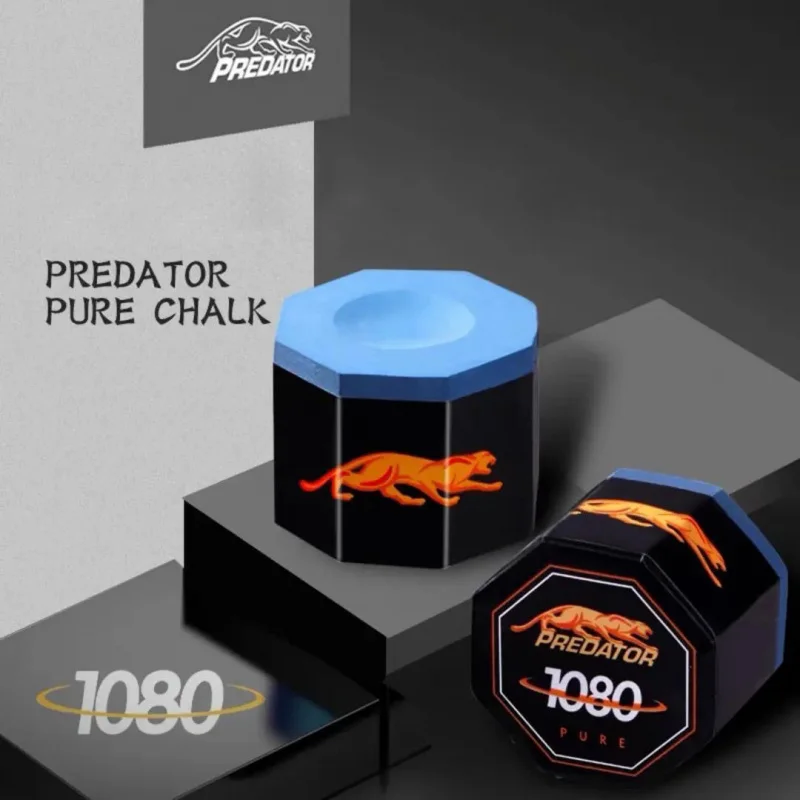 PREDATOR Professional Billiard Chalks 1080 Pure Billiard Octagonal Chalk Carom Pool Cue Stick Blue Chalks Billiard Accessories
PREDATOR Professional Billiard Chalks 1080 Pure Billiard Octagonal Chalk Carom Pool Cue Stick Blue Chalks Billiard Accessories
