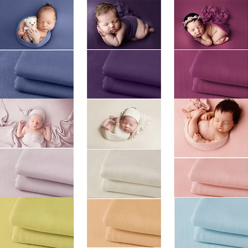 Newborn Photography Props 160cmx170cm Soft Wrap Blanket Background Stretchable Fabric Photographer Studio Photo Shoot Accessorie
Newborn Photography Props 160cmx170cm Soft Wrap Blanket Background Stretchable Fabric Photographer Studio Photo Shoot Accessorie