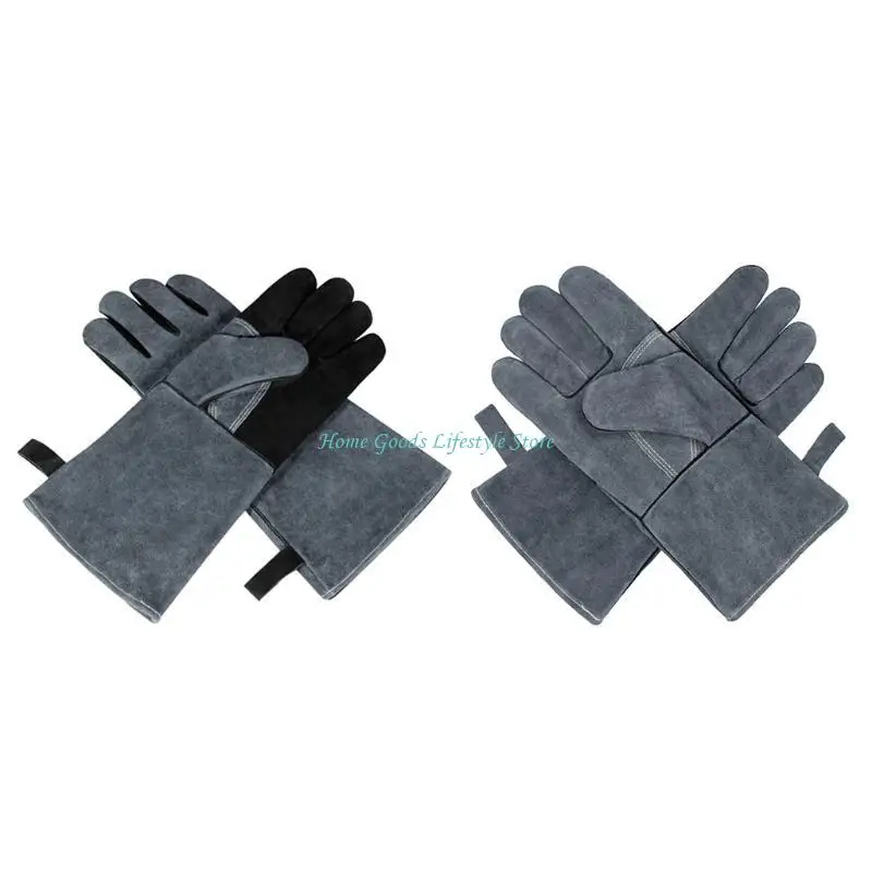 E74E Welding Gloves High Temperature Resistance for Baking Stove Pot Holder
E74E Welding Gloves High Temperature Resistance for Baking Stove Pot Holder
