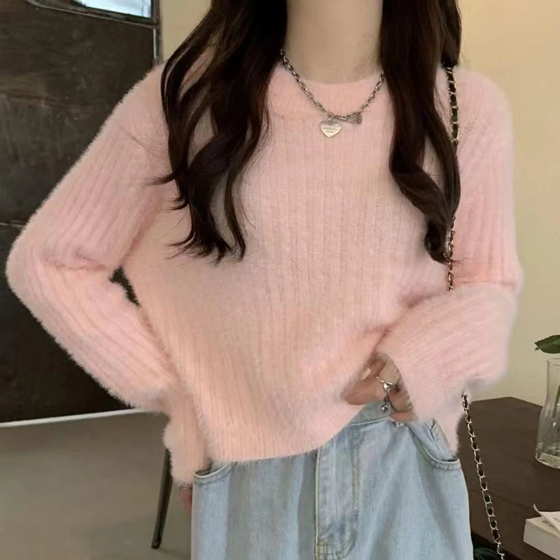 Pull Femme 2023 Autumn Winter Clothes For Women Soft Basic Sweater Long Sleeve O Neck Pullover Sweaters Knitted Crop Tops Female
Pull Femme 2023 Autumn Winter Clothes For Women Soft Basic Sweater Long Sleeve O Neck Pullover Sweaters Knitted Crop Tops Female