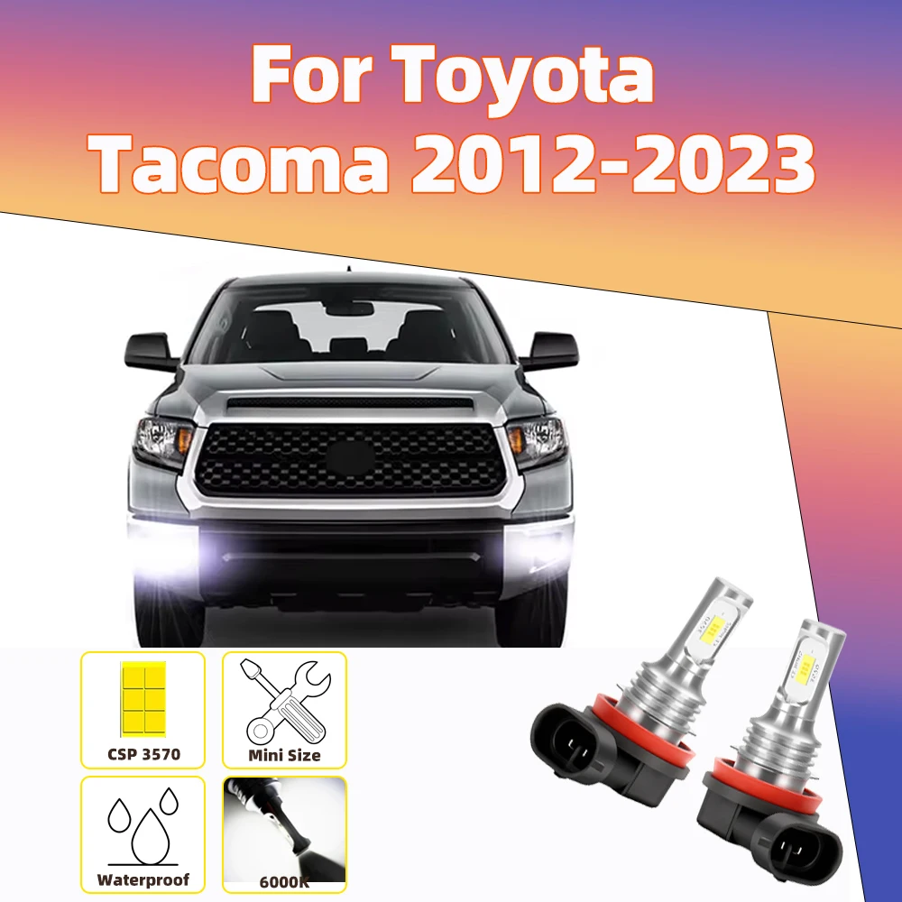 2 светодиодные автомобильные противотуманные фары для Toyota Tacoma 2012-2017 2018 2019 2020 2021 2022 2023 Светодиодные передние противотуманные фары Canbus 6000K CSP Chips
2 светодиодные автомобильные противотуманные фары для Toyota Tacoma 2012-2017 2018 2019 2020 2021 2022 2023 Светодиодные передние противотуманные фары Canbus 6000K CSP Chips