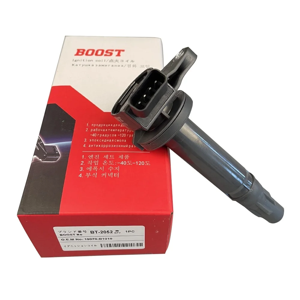 High Quality Car Ignition Coil For Toyota Avanza Passo Rush Town Ace BB BT-2052 19070-B1010 2SZ 3SZ
High Quality Car Ignition Coil For Toyota Avanza Passo Rush Town Ace BB BT-2052 19070-B1010 2SZ 3SZ
