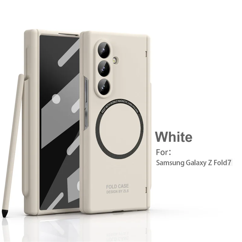 TriFold Magnetic Hinge Case for Samsung Galaxy Z Fold 7 6 5 4 3 With S Pen Slot 360 Full Protection Screen Glass Cover
TriFold Magnetic Hinge Case for Samsung Galaxy Z Fold 7 6 5 4 3 With S Pen Slot 360 Full Protection Screen Glass Cover