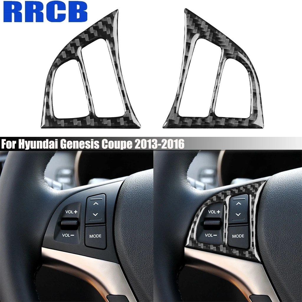 For Hyundai Genesis Coupe 2013-2016 Carbon Fiber Driver Wheel Button Panel Car Accessories Interior Cover Sticker Auto Trim
For Hyundai Genesis Coupe 2013-2016 Carbon Fiber Driver Wheel Button Panel Car Accessories Interior Cover Sticker Auto Trim