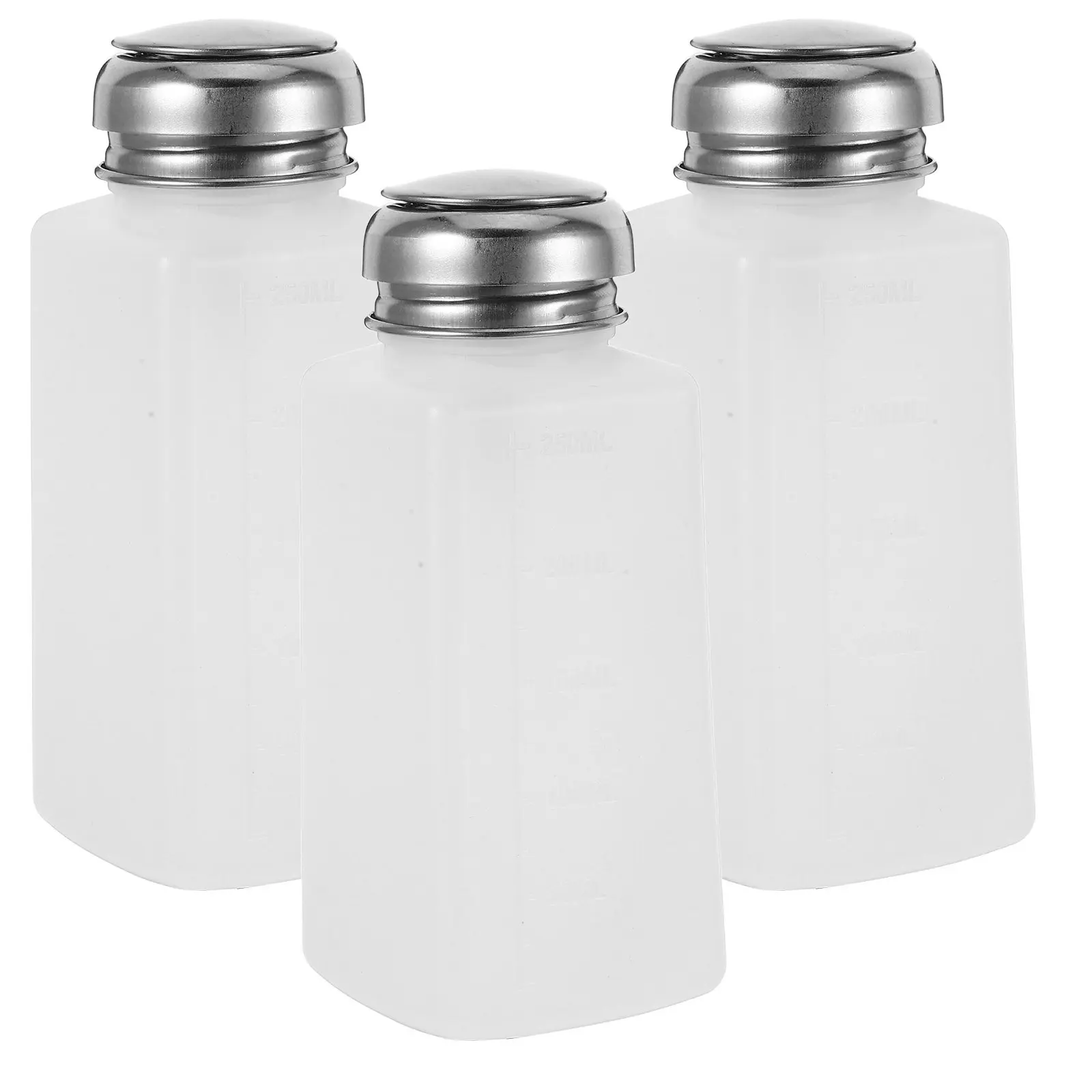 5Pcs Press Down Alcohol Bottle Nail Polish Remover Pump Dispenser Portable Plastic Bottles Refillable Mini Pump Bottle Essential
5Pcs Press Down Alcohol Bottle Nail Polish Remover Pump Dispenser Portable Plastic Bottles Refillable Mini Pump Bottle Essential